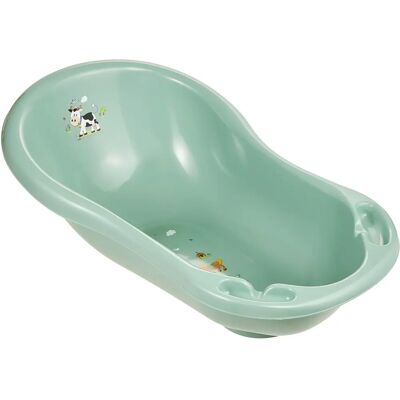 Keeeper Bañera infantil - Forma ergonómica, Jabonera, Fácil de limpiar Keeeper Bañera infantil - Forma ergonómica, Jabonera, Fácil de limpiar