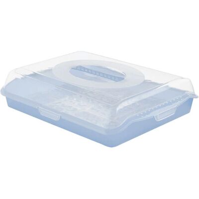 Keeeper 10677680 Aufbewahrungsbox - Rechteckig, Blau, Transparent Keeeper 10677680 Aufbewahrungsbox - Rechteckig, Blau, Transparent