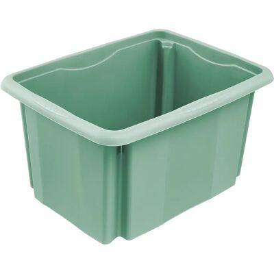 Keeeper Emil Aufbewahrungsbox - 15L, Nordic Green, Stapelbar Keeeper Emil Aufbewahrungsbox - 15L, Nordic Green, Stapelbar