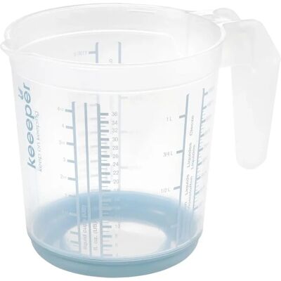 Keeeper Massimo 1000ml Messbecher - Nordisch Blau Keeeper Massimo 1000ml Messbecher - Nordisch Blau