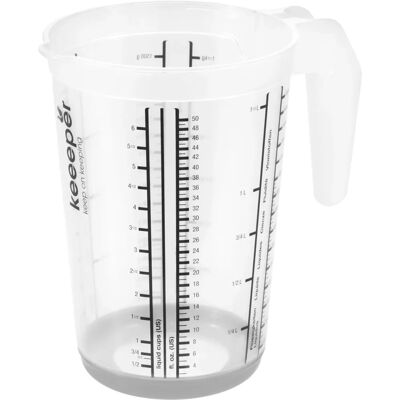 Jarre mesureuse Keeeper Massimo 13,5x19cm Antidérapante Jarre mesureuse Keeeper Massimo 13,5x19cm Antidérapante