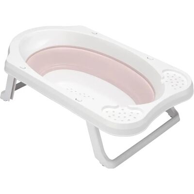 vaschetta per bambini Keeeper - Pieghevole con supporto - 33L - Grigio/Rosa vaschetta per bambini Keeeper - Pieghevole con supporto - 33L - Grigio/Rosa