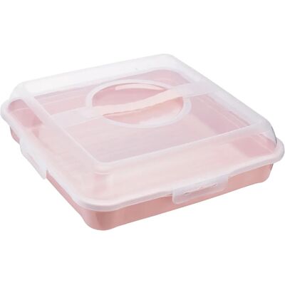 Keeeper Enrico - Rosa Nórdico - Recipiente para tartas Keeeper Enrico - Rosa Nórdico - Recipiente para tartas