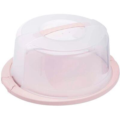 Keeeper Round Cake Container - Secure Lock, Ergonomic Handle Keeeper Round Cake Container - Secure Lock, Ergonomic Handle