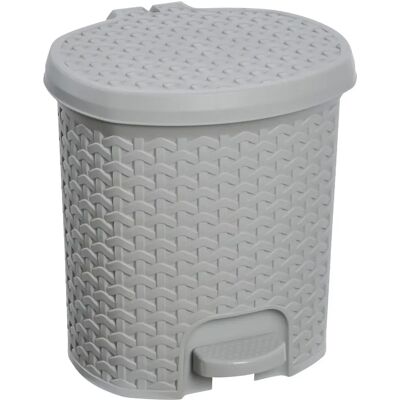 Keeeper Skräpkorg - 5,5L, rattan, grå Keeeper Skräpkorg - 5,5L, rattan, grå