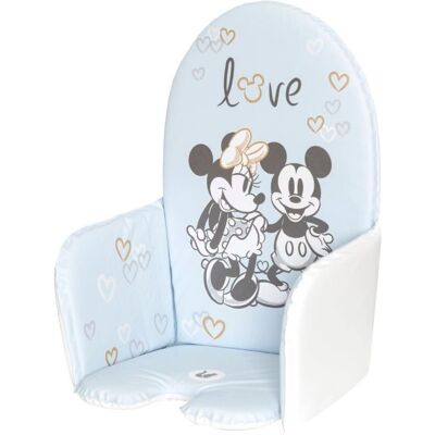 Accessoire pour Chaise Haute Keeeper Lena Mickey Bleu - Imperméable Accessoire pour Chaise Haute Keeeper Lena Mickey Bleu - Imperméable