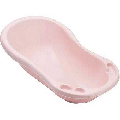 Keeeper Babybadewanne - Ergonomisch, Nordic-Pink, mit Ablage & Stöpsel Keeeper Babybadewanne - Ergonomisch, Nordic-Pink, mit Ablage & Stöpsel