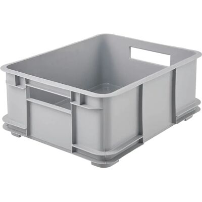 Keeper Euro-Box L Bruno Eco Aufbewahrungsbox - Grau Keeper Euro-Box L Bruno Eco Aufbewahrungsbox - Grau