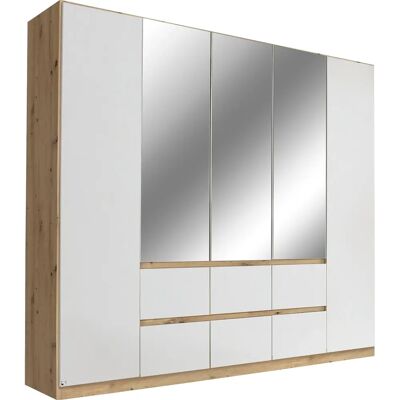 Rauch Mainz Kleiderschrank - Höhenverstellbare Regale & Grifflose Optik Rauch Mainz Kleiderschrank - Höhenverstellbare Regale & Grifflose Optik