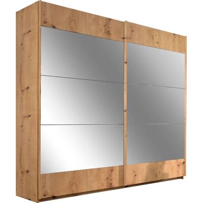 RAUCH Malibu Schrank - 2 Türen, 226x62x210cm, Braun RAUCH Malibu Schrank - 2 Türen, 226x62x210cm, Braun