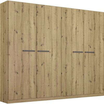 RAUCH Modi Kleiderschrank - Eiche Artisan, 4-türig, 210cm hoch RAUCH Modi Kleiderschrank - Eiche Artisan, 4-türig, 210cm hoch
