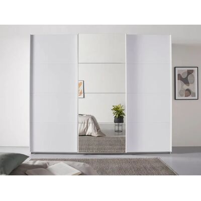 rauch ORANGE Oteli Kleiderschrank - Schiebetüren - 3 Türen mit Spiegel - Holz rauch ORANGE Oteli Kleiderschrank - Schiebetüren - 3 Türen mit Spiegel - Holz