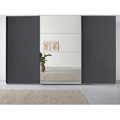 Rauch Oteli Kleiderschrank - Großes Schiebetürdesign Rauch Oteli Kleiderschrank - Großes Schiebetürdesign