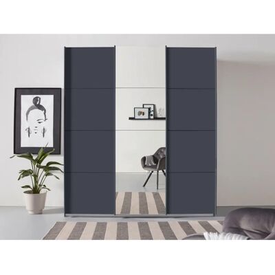 RAUCH Oteli Kleiderschrank - Spiegel, 3 Türen, 210cm H RAUCH Oteli Kleiderschrank - Spiegel, 3 Türen, 210cm H