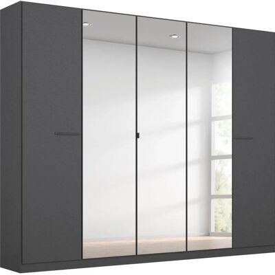 rauch Oteli Kleiderschrank - Verstellbare Regale & Spiegel rauch Oteli Kleiderschrank - Verstellbare Regale & Spiegel