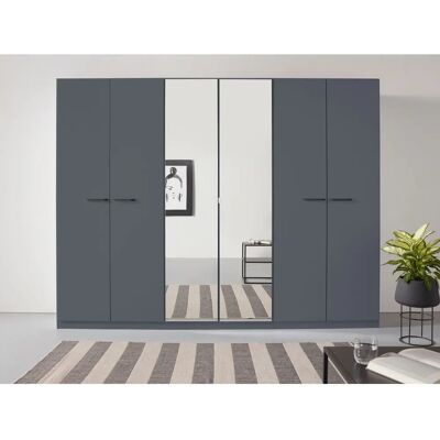 RAUCH Oteli Kleiderschrank - 3D Inneneinteilung, Spiegel, 270x210x54 cm RAUCH Oteli Kleiderschrank - 3D Inneneinteilung, Spiegel, 270x210x54 cm