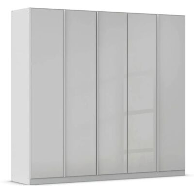RAUCH Monostar Drehtürenschrank - Seidengrau Glas RAUCH Monostar Drehtürenschrank - Seidengrau Glas