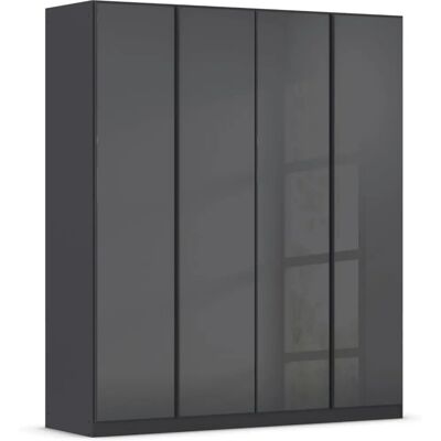 Rauch Monostar Kleiderschrank - 4 Glastüren, 181x54x210 cm Rauch Monostar Kleiderschrank - 4 Glastüren, 181x54x210 cm