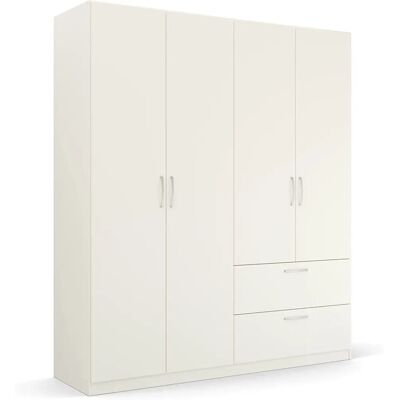 RAUCH Pure by Quadra Spin Drehtürenschrank - 4-türig, 210cm, Alpinweiß RAUCH Pure by Quadra Spin Drehtürenschrank - 4-türig, 210cm, Alpinweiß