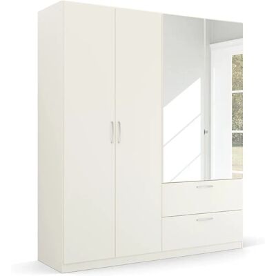 RAUCH Pure by Quadra Spin Drehtürenschrank - 4 Türen, 210cm Hoch, Holzwerkstoff RAUCH Pure by Quadra Spin Drehtürenschrank - 4 Türen, 210cm Hoch, Holzwerkstoff