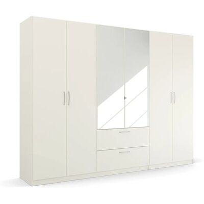 RAUCH Pure by Quadra Spin Kleiderschrank - 6 Türen, 210cm H, Holzoptik RAUCH Pure by Quadra Spin Kleiderschrank - 6 Türen, 210cm H, Holzoptik