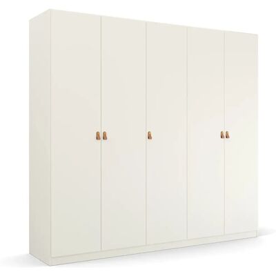 Rauch Homey by Quadra Spin Kleiderschrank - 5 Türen, Weiß Rauch Homey by Quadra Spin Kleiderschrank - 5 Türen, Weiß