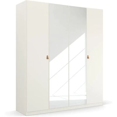 RAUCH Homey by Quadra Spin Drehtürenschrank - Weiß, 181x54x210cm RAUCH Homey by Quadra Spin Drehtürenschrank - Weiß, 181x54x210cm