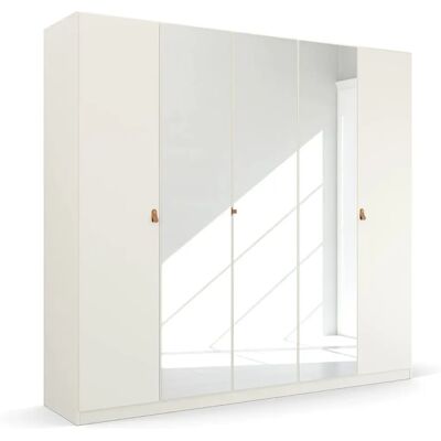 RAUCH Homey by Quadra Spin Weiß Drehtürenschrank - 5 Türen, Soft-close, Made in Germany RAUCH Homey by Quadra Spin Weiß Drehtürenschrank - 5 Türen, Soft-close, Made in Germany
