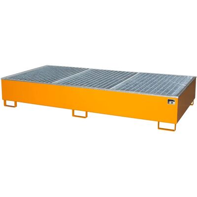 Bauer Auffangwanne AW 1000-2/PE - Gelborange Containment Pallet Bauer Auffangwanne AW 1000-2/PE - Gelborange Containment Pallet