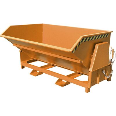 Contenedor de almacenamiento naranja Eurokraft Pro 2m³ - Almacenamiento Contenedor de almacenamiento naranja Eurokraft Pro 2m³ - Almacenamiento
