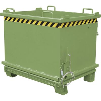 Conteneur Eurokraft Pro Vert Réseda 1m³ - Conteneur de stockage Conteneur Eurokraft Pro Vert Réseda 1m³ - Conteneur de stockage