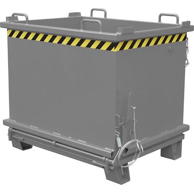 Eurokraft pro Lagerbehälter - 1,5m³, Grau, 2000kg, Stapelbar Eurokraft pro Lagerbehälter - 1,5m³, Grau, 2000kg, Stapelbar
