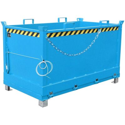 Bauer Bac de chargement pliante FB 1500 - Conteneur pliant - Bleu clair Bauer Bac de chargement pliante FB 1500 - Conteneur pliant - Bleu clair