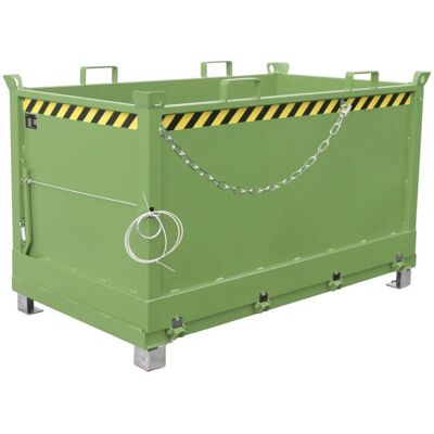Bauer Resedagrün Klappbodenbehälter FB 1500 - Lagerung & Entsorgung Bauer Resedagrün Klappbodenbehälter FB 1500 - Lagerung & Entsorgung