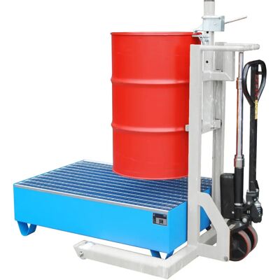 Eurokraft pro Sollevatore di Fusti - 600 mm, zincato, 300 kg Eurokraft pro Sollevatore di Fusti - 600 mm, zincato, 300 kg