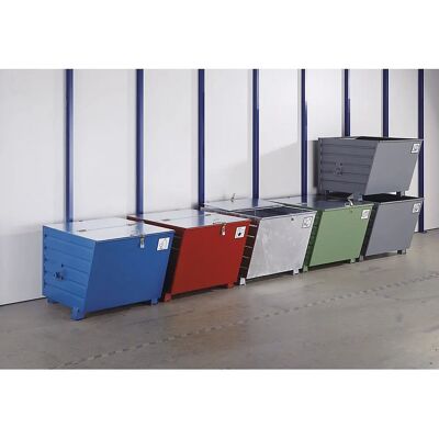 Eurokraft pro Stapelbarer Lagerbehälter - 0,9 m³ - Grau - Lagerbehälter Eurokraft pro Stapelbarer Lagerbehälter - 0,9 m³ - Grau - Lagerbehälter