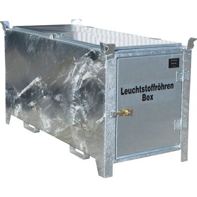 Eurokraft pro Leuchtstoffröhrenaftasche - Stahl, Stapelbar, 1140L Eurokraft pro Leuchtstoffröhrenaftasche - Stahl, Stapelbar, 1140L