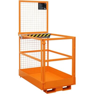 Bauer Arbeitsbühne MB-D/L - Sicherheit, Gelborange Bauer Arbeitsbühne MB-D/L - Sicherheit, Gelborange