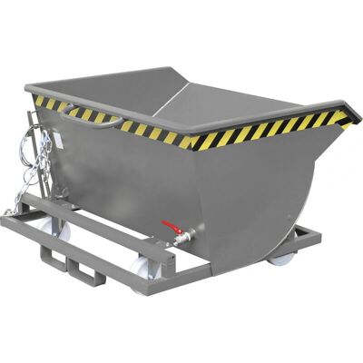 Eurokraft Pro Raccolta Trucioli - 0,5m³ Grigio Eurokraft Pro Raccolta Trucioli - 0,5m³ Grigio