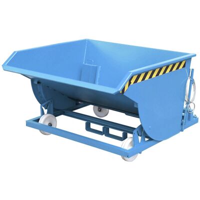 Eurokraft Pro Conteneur à ferraille - Capacité 0,75 m³, Bleu Eurokraft Pro Conteneur à ferraille - Capacité 0,75 m³, Bleu