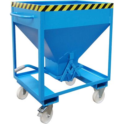 Bauer SRE 375 - Silobehälter Blau Bauer SRE 375 - Silobehälter Blau