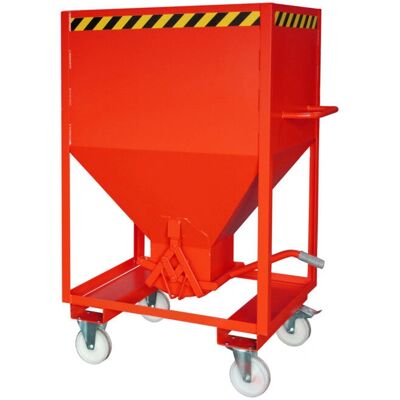Bauer Silobehälter SRE 600 - Feuerrot - Silobehälter Bauer Silobehälter SRE 600 - Feuerrot - Silobehälter