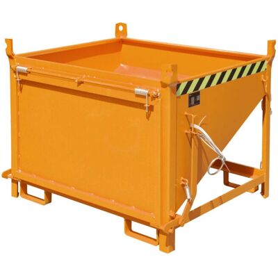 Eurokraft Pro Réservoir silo - 0,5 m³, Acier, Empilable Eurokraft Pro Réservoir silo - 0,5 m³, Acier, Empilable