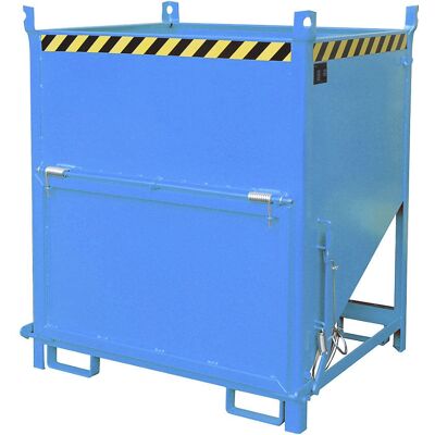 Eurokraft pro Siló de Acero 1m³ - Acceso con Compuerta Frontal Eurokraft pro Siló de Acero 1m³ - Acceso con Compuerta Frontal