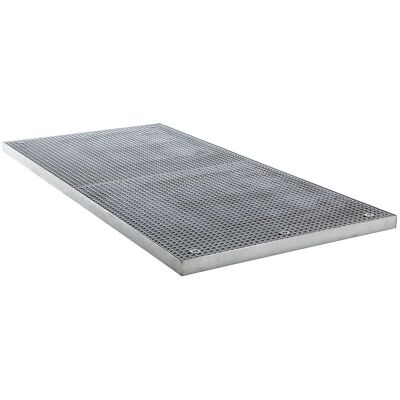 Goulotte d'évacuation en acier basse eurokraft pro - 1350x2850mm, 172l Goulotte d'évacuation en acier basse eurokraft pro - 1350x2850mm, 172l