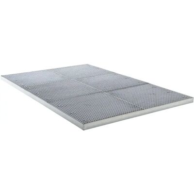 Eurokraft Pro Niedrige Stahlwanne - 242L Eurokraft Pro Niedrige Stahlwanne - 242L