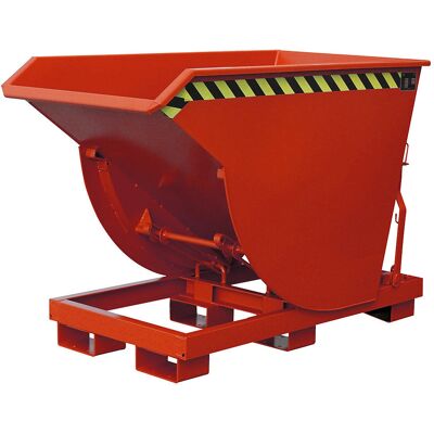 Eurokraft Pro Schwenkbarer Behälter - 0,5m³, 2500kg, Schmal, Stahl Eurokraft Pro Schwenkbarer Behälter - 0,5m³, 2500kg, Schmal, Stahl