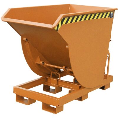 Eurokraft pro Schmaler Kippbehälter - Stahl 1m³, 3000kg Eurokraft pro Schmaler Kippbehälter - Stahl 1m³, 3000kg