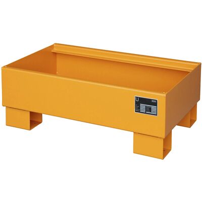 Eurokraft Pro Vassoio in Acciaio 60L - Vassoio per Fusti Eurokraft Pro Vassoio in Acciaio 60L - Vassoio per Fusti