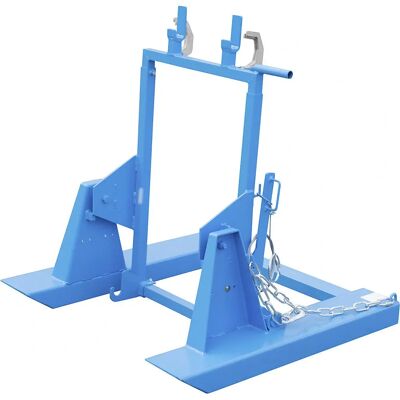 Eurokraft pro Station de basculement de conteneurs - Acier, Verrouillage automatique, Bleu clair Eurokraft pro Station de basculement de conteneurs - Acier, Verrouillage automatique, Bleu clair